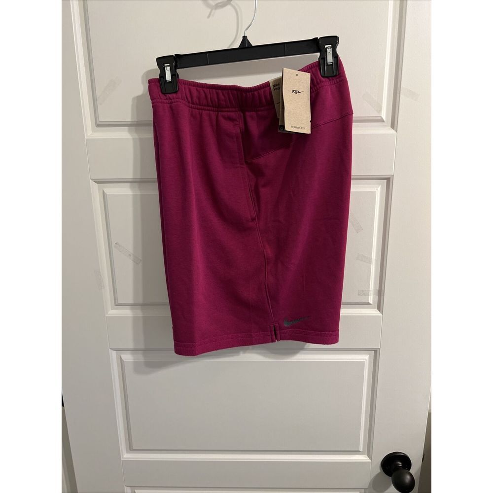 🔥 NWT $48‎ Nike Men's Sz S Yoga Therma-FIT Core Shorts Dynamic Berry 🔥